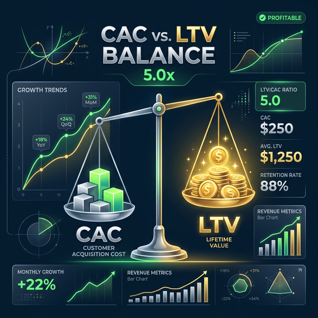 CAC vs LTV in eCommerce